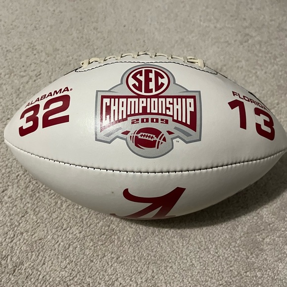2009 Alabama SEC Championship Commemorative football. - Picture 1 of 2